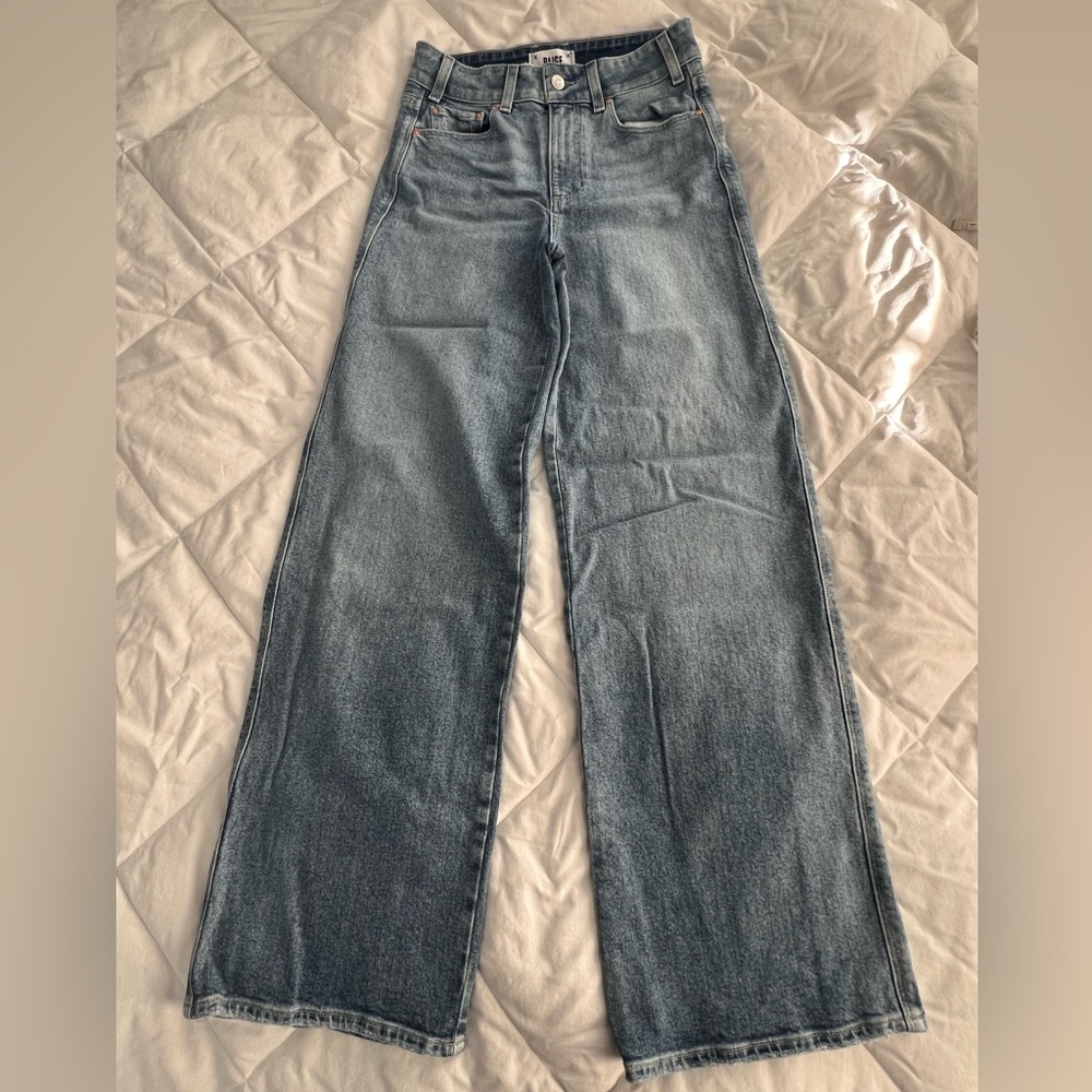 Paige Sasha Wide Leg Jeans - Size 26